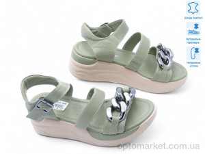 Купить Босоніжки жіночі 178013 Anna Lucci зелений