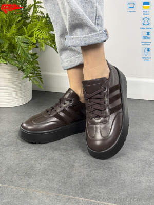 Кросівки жіночі 179 кор.ш. ARTO коричневий  оптом от Optomarket