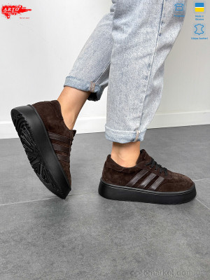 Кросівки жіночі 179 кор.з. ARTO коричневий  оптом от Optomarket