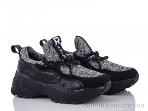 Купить Кросівки жіночі 18-10 черно-серый Class Shoes чорний