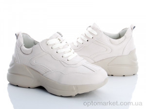 Купить Кросівки жіночі 18-81 бежевый Qiaomeier бежевий