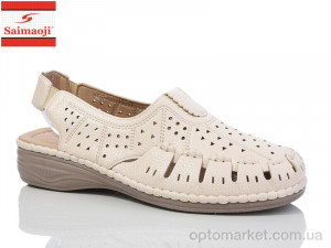 Купить Босоніжки жіночі 181-1 Saimaoji бежевий
