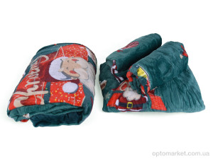 Купить Постільна білизна унісекс 18102 (12149) green 200x230 см Постільна білизна плюш Malloory Home зелений