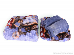 Купить Постільна білизна унісекс 18102 (12149) violet 200x230 см Постільна білизна плюш Malloory Home фіолетовий