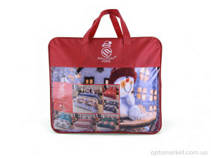 Постільна білизна унісекс 18102 (12149) violet 200x230 см Постільна білизна плюш Malloory Home фіолетовий оптом от Optomarket