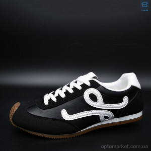 Кросівки жіночі 182-1 Happy чорний  оптом от Optomarket