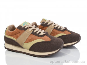 Купить Кросівки жіночі 182-47 grey-brown Violeta коричневий