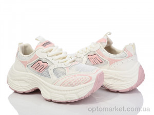 Купить Кросівки жіночі 182-49 pink Violeta бежевий