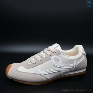 Кросівки жіночі 182-5 Happy бежевий  оптом от Optomarket