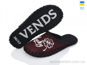 Купить Капці жіночі 182W бордо Vends бордовий
