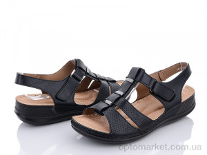 Купить Босоніжки жіночі 1839-1-8 LuDaoWangZi чорний