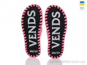 Капці жіночі 183W сірий Vends сірий  оптом от Optomarket