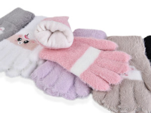 Рукавички дитячі 1842 mix Атюша мікс  оптом от Optomarket