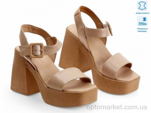 Купить Босоніжки жіночі 184722 Fabio Monelli бежевий