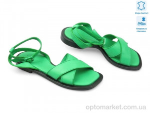 Купить Босоніжки жіночі 186489 Fabio Monelli зелений