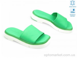 Купить Шльопанці жіночі 186495 Fabio Monelli зелений