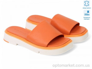Купить Шльопанці жіночі 186497 Fabio Monelli помаранчевий