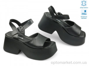 Купить Босоніжки жіночі 186923 Fabio Monelli чорний