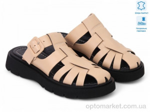 Купить Шльопанці жіночі 186970 Fabio Monelli бежевий