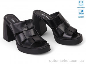 Купить Шльопанці жіночі 187045 Fabio Monelli чорний