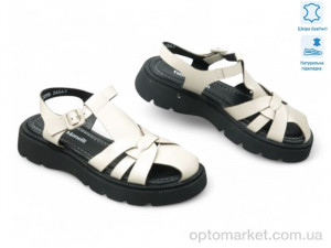 Купить Босоніжки жіночі 187374 Fabio Monelli бежевий