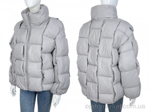 Куртка жіночі 1883 grey TurnHug сірий  оптом от Optomarket