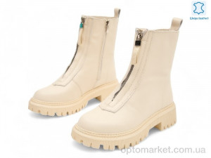 Черевики жіночі 189250 ALLSY бежевий  оптом от Optomarket
