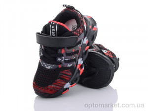 Купить Кросівки дитячі 19-80 красный Загадка чорний