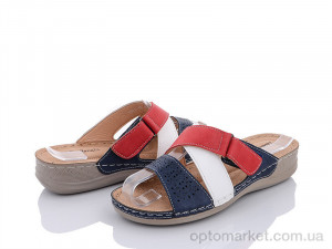 Купить Шльопанці жіночі 1901-10 LuDaoWangZi синій