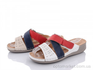 Купить Шльопанці жіночі 1901-13 LuDaoWangZi бежевий