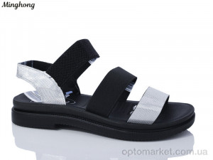 Купить Босоніжки жіночі 1906-2 Minghong срібний