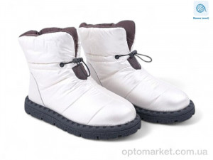 Купить Дутики жіночі 190692 ALLSY білий