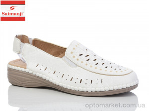 Купить Босоніжки жіночі 191-2 Saimaoji білий