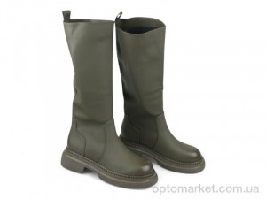 Купить Чоботи жіночі 191142 ALLSY хакі