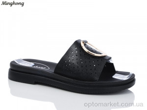 Купить Шльопанці жіночі 1917-1 Minghong чорний