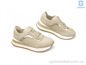 Купить Кросівки жіночі 191875 ALLSY бежевий