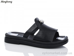 Купить Шльопанці жіночі 1919-1 Minghong чорний
