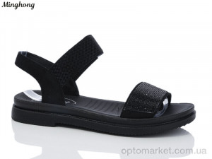 Купить Босоніжки жіночі 1921-1 Minghong чорний