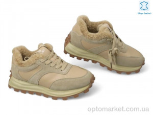 Купить Кросівки жіночі 192184 ALLSY бежевий