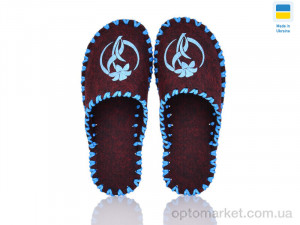 Купить Капці жіночі 192W бордо Vends бордовий