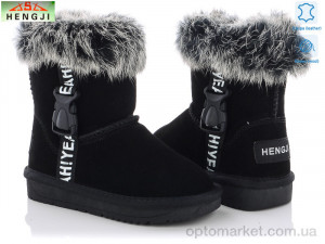 Уги дитячі 1946 Hengji чорний  оптом от Optomarket