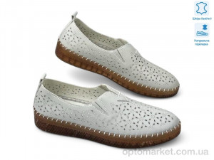 Купить Мокасини жіночі 195197 ALLSY сірий