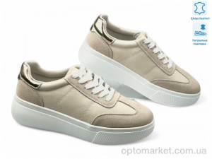 Купить Кросівки жіночі 195241 ALLSY бежевий