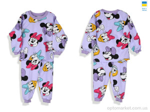 Пижама дитячі 195283 фіолетовий Kir15 фіолетовий  оптом от Optomarket