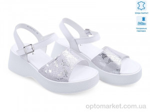 Купить Босоніжки жіночі 195539 ALLSY білий