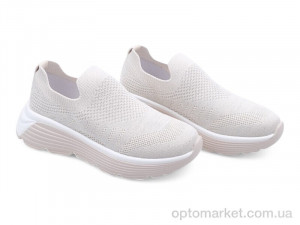 Купить Кросівки жіночі 195648 ALLSY бежевий