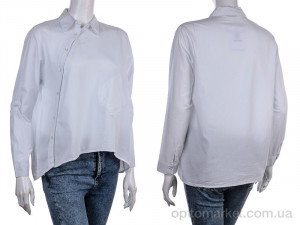 Сорочка жіночі 1959 white Mergazzer білий  оптом от Optomarket