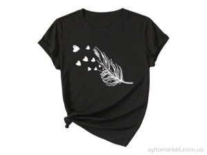 Купить Футболка жіночі 196 чорний Riza чорний