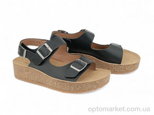 Купить Босоніжки жіночі 196646 ALLSY чорний