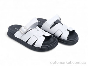Купить Шльопанці жіночі 196687 ALLSY білий